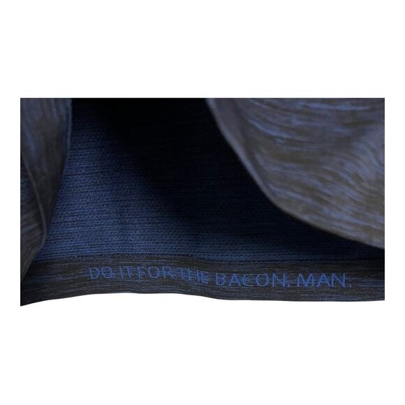 Lululemon Men's Blue Heathered Henley S Small Athletic Workout Gym Top shirt - Picture 2 of 6